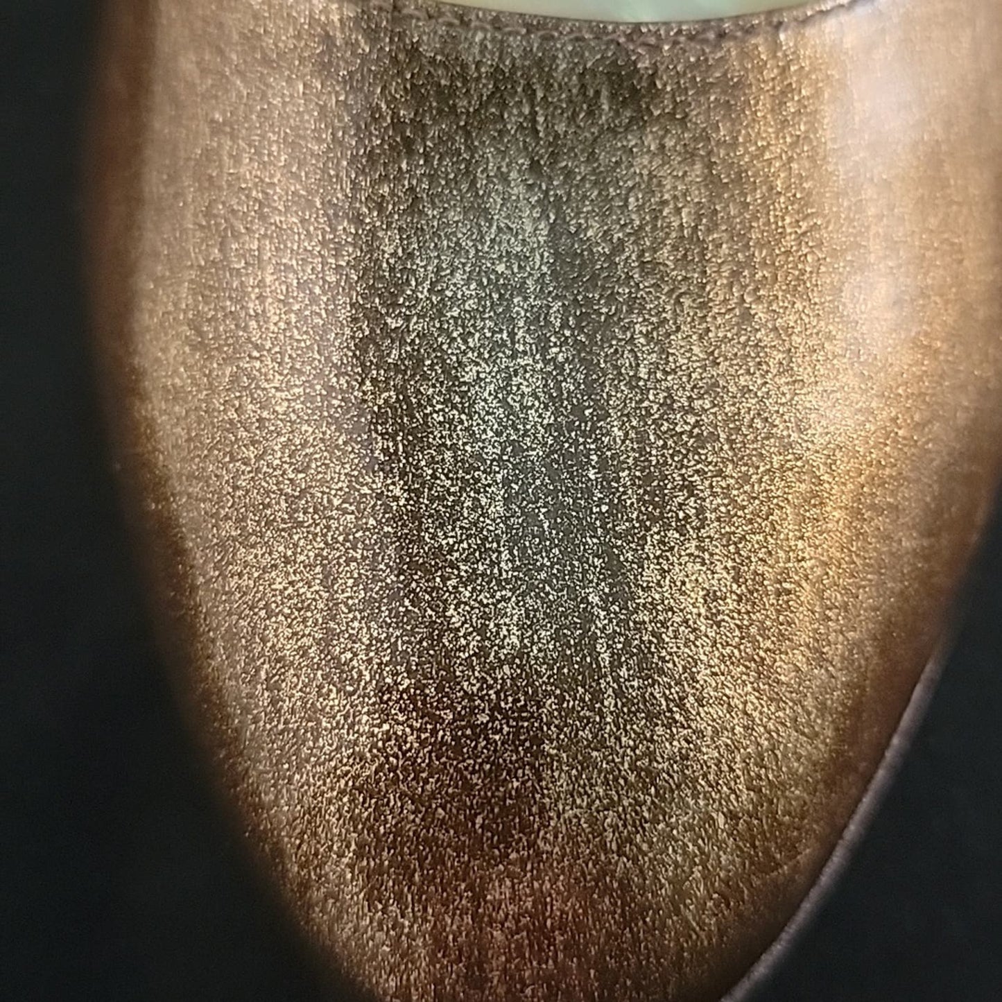 ANTONIO MELANI | Gold Leather High Heel | sz 7.5m