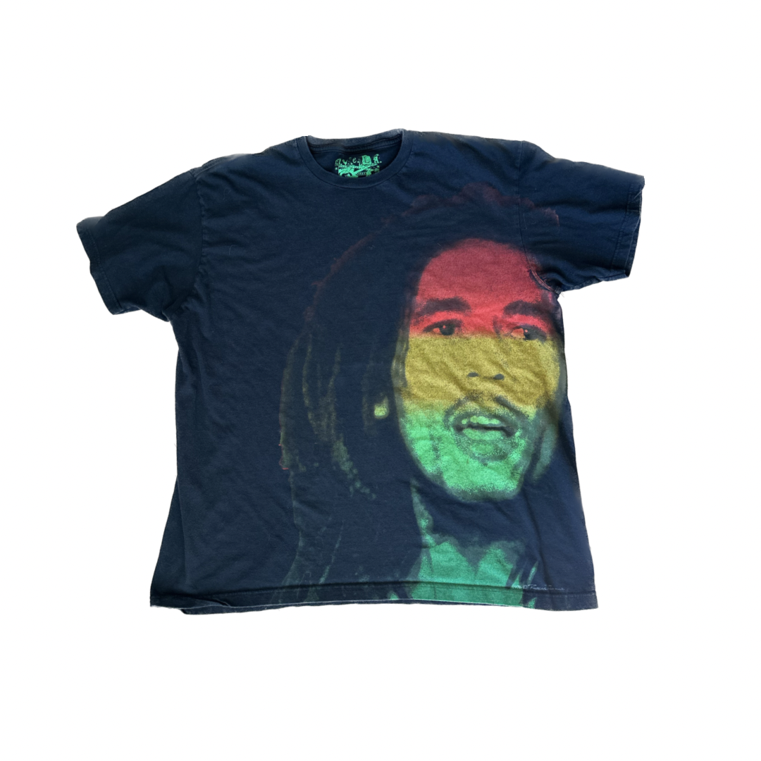 Pre-Owned Bob Marley Shirt Size XL