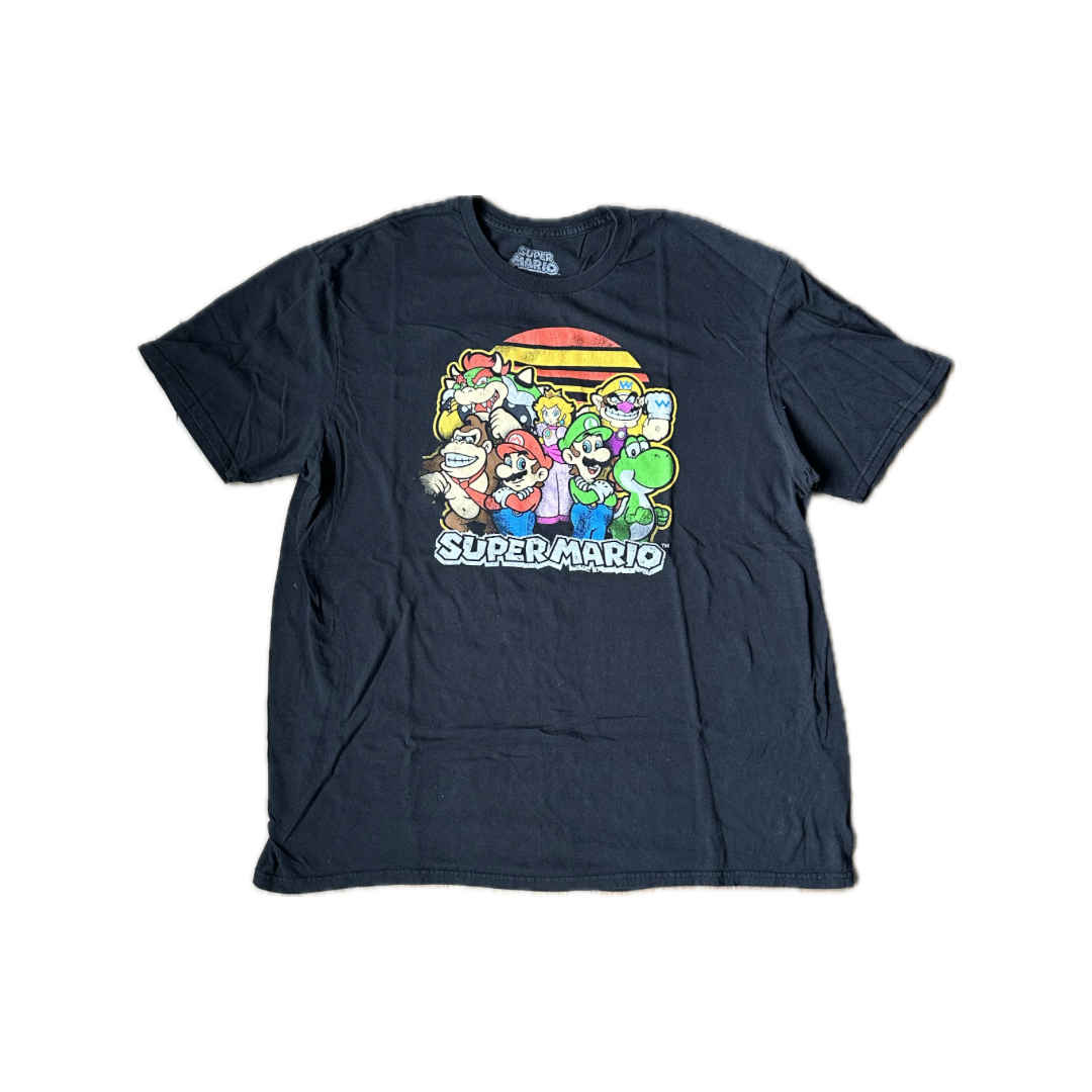 Pre-Owned Super Mario Shirt Size XL