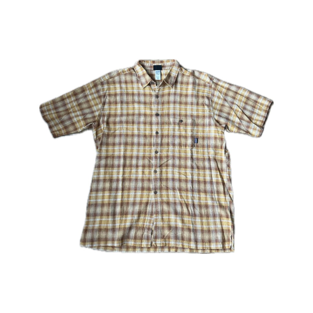 Pre-Owned Patagonia Linen Button Down Size XXL