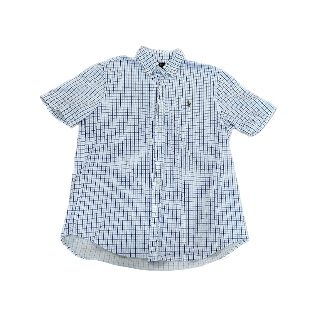 Pre-Owned Ralph Lauren Knit Oxford Shirt Size L