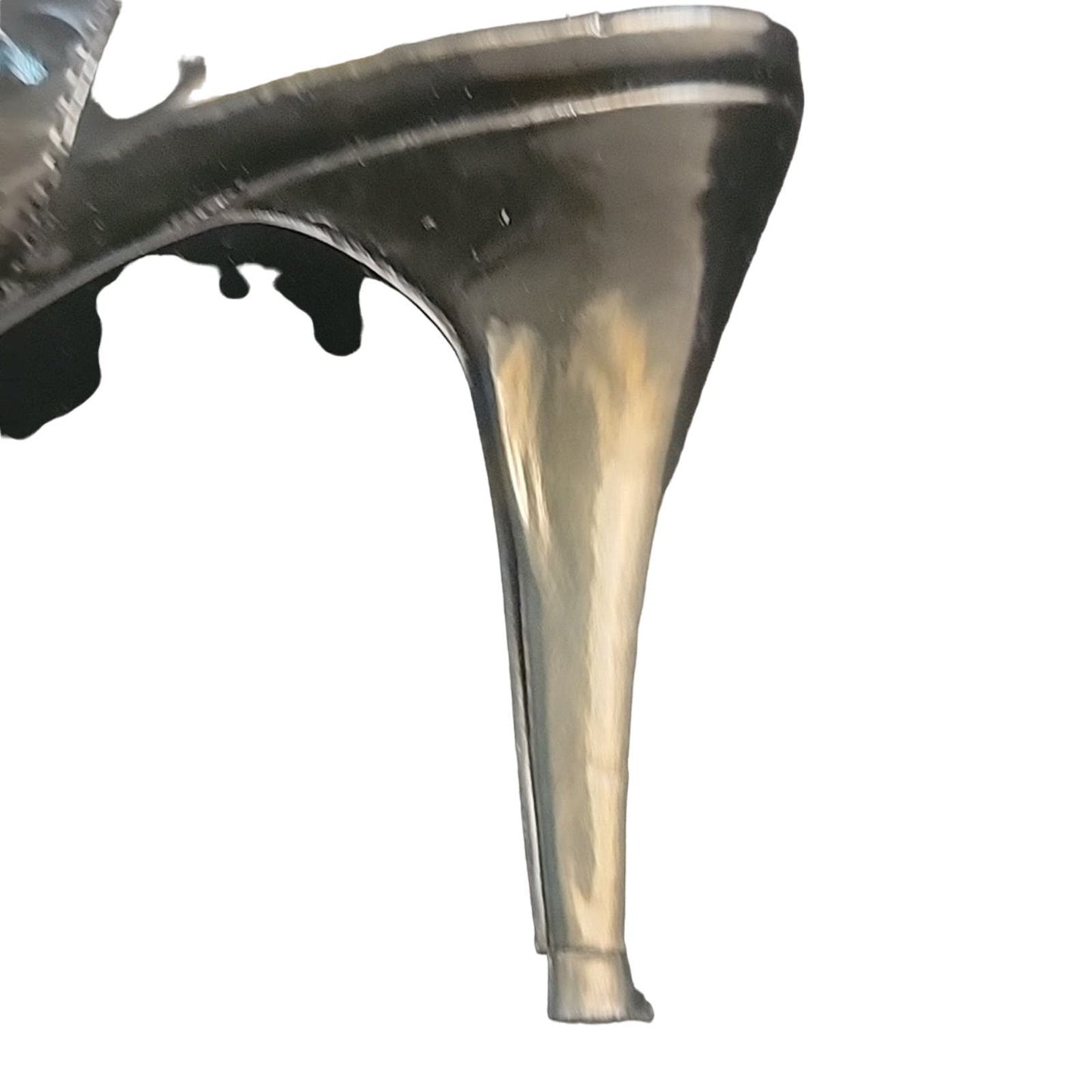 BANDOLINO | Black Pattent Leather Heel | sz 8.5