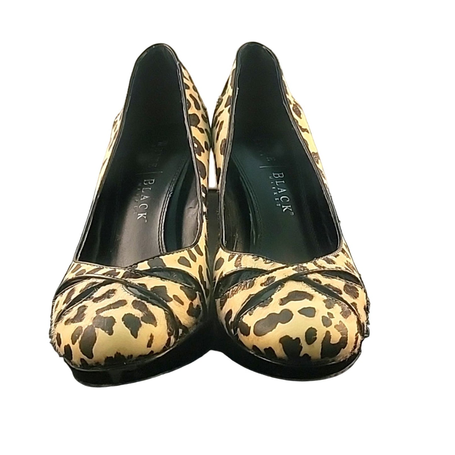 WHITE HOUSE BLACK MARKET | Platform Animal Print Pump | sz 8.5m