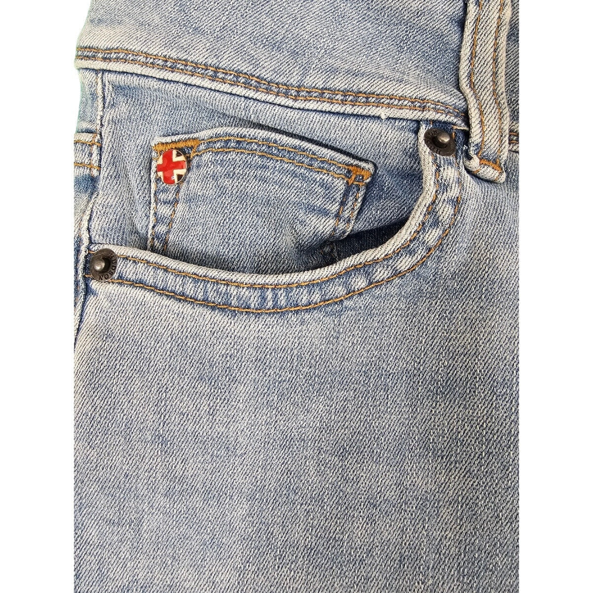 New Womens Hudson Jeans | size 26 | Crop Ginny Straight |  Light Blue