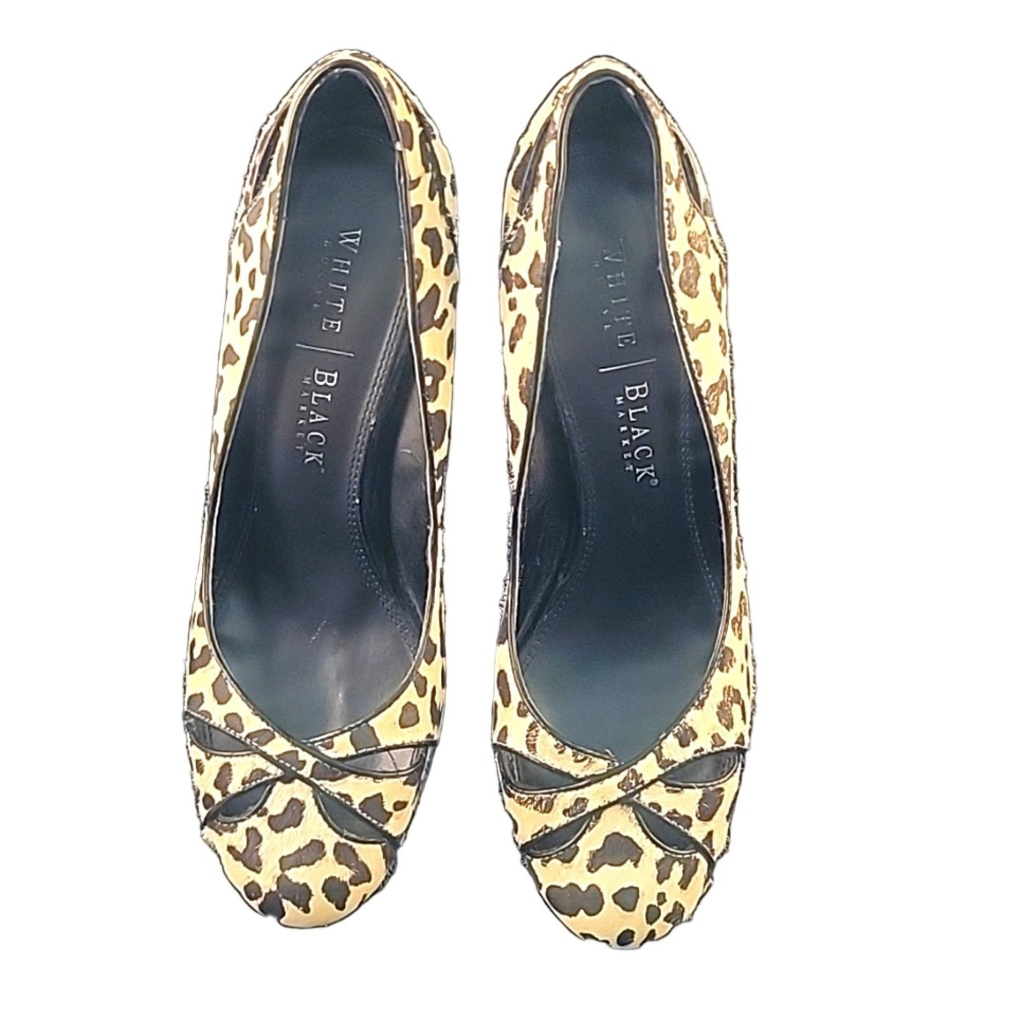 WHITE HOUSE BLACK MARKET | Platform Animal Print Pump | sz 8.5m