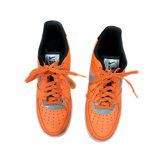 Pre-Owned Nike 3MxAir Force 1 Total Orange Size 9
