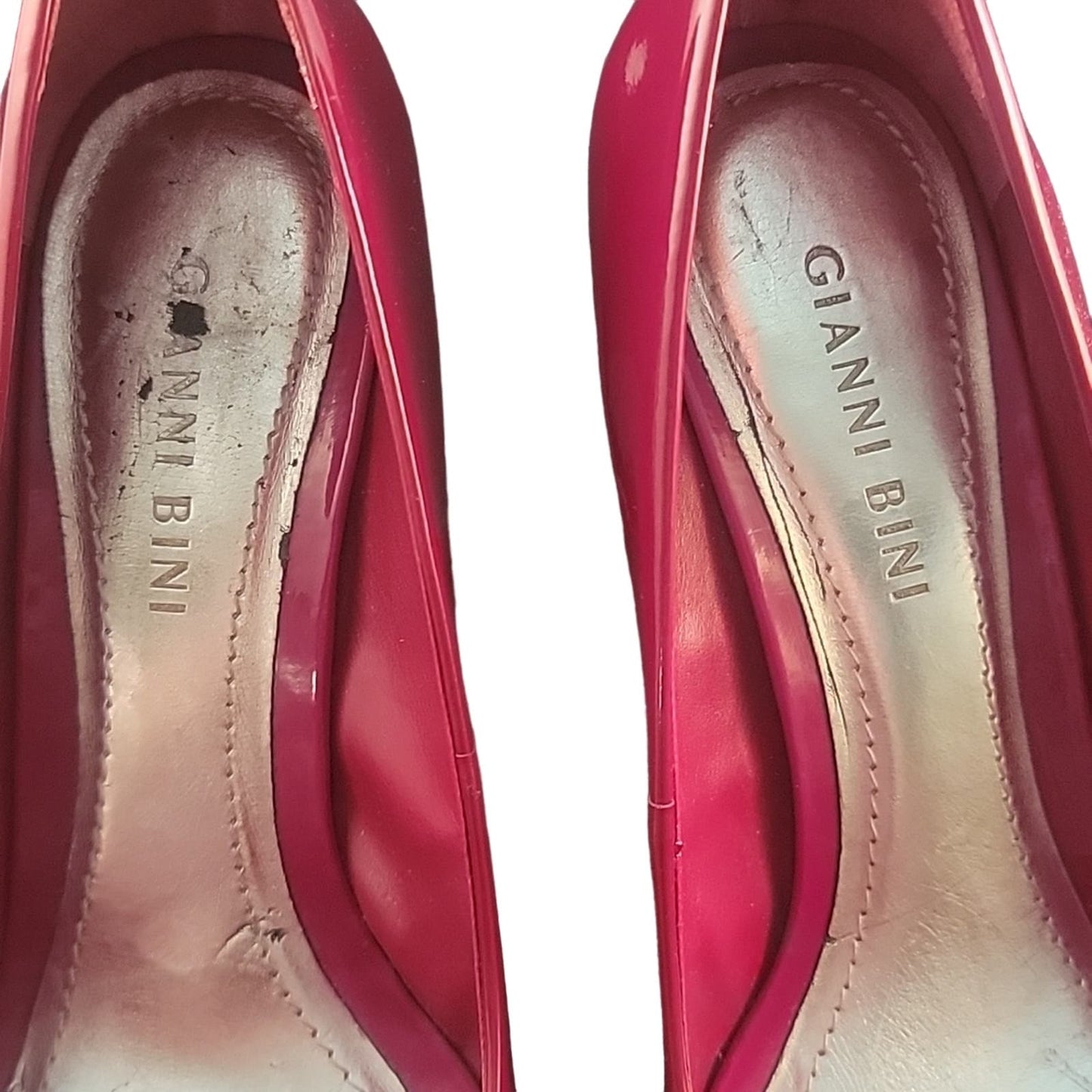 GIANNI BINI | Red Platform Heels | sz 6.5m