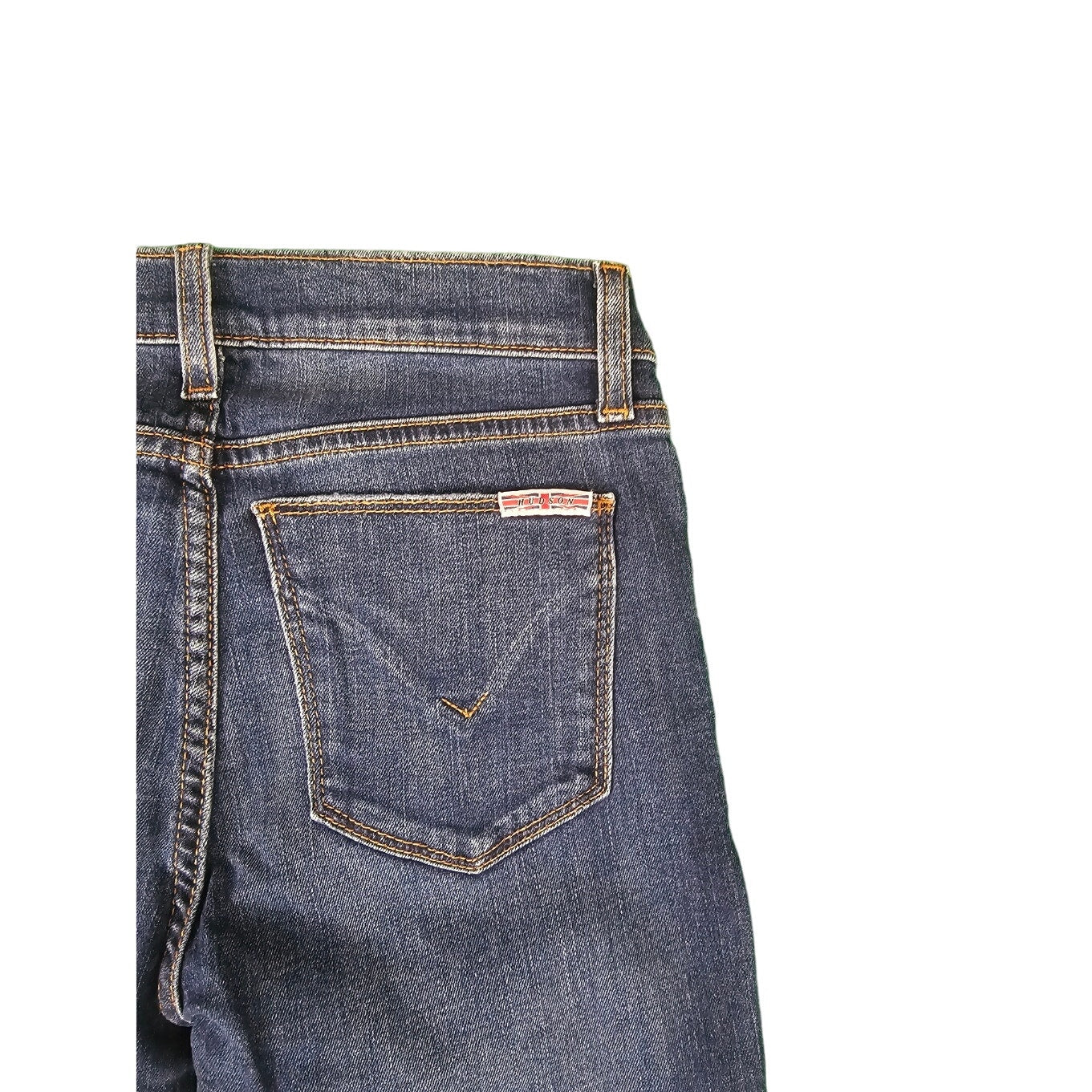 New Women's Hudson Jeans | Size 24 | Krista Super Skinny | Indigo Blue
