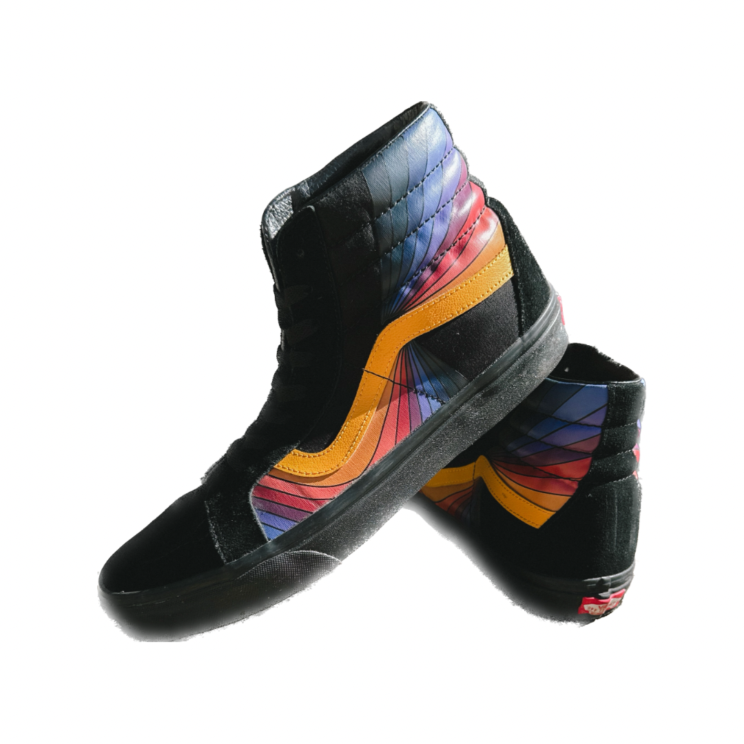 Like New Vans Sk8 Hi Refract Reissue Size 11.5