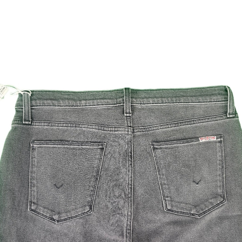 NWT Womens Hudson Jeans | 34 Demetria Blair High Rise Boot Cut Crop | Black