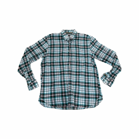 Pre-Owned Hammer Made Button Down Shirt Size 43/17