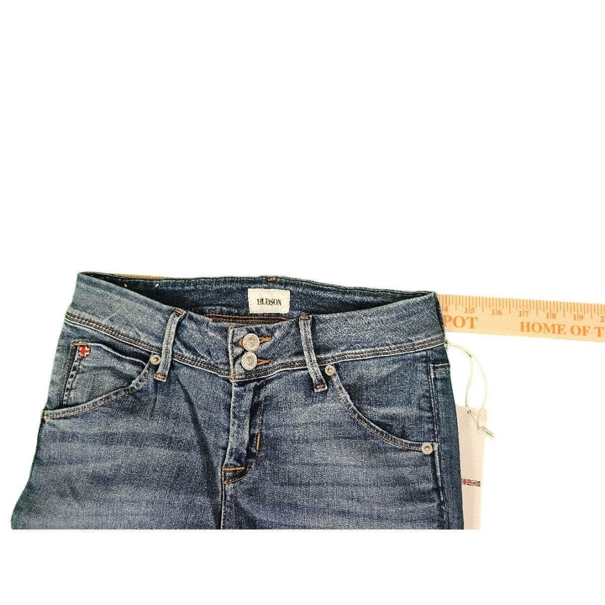 NWT Womens Hudson Jeans |  size 26 Collin Skinny | Blue