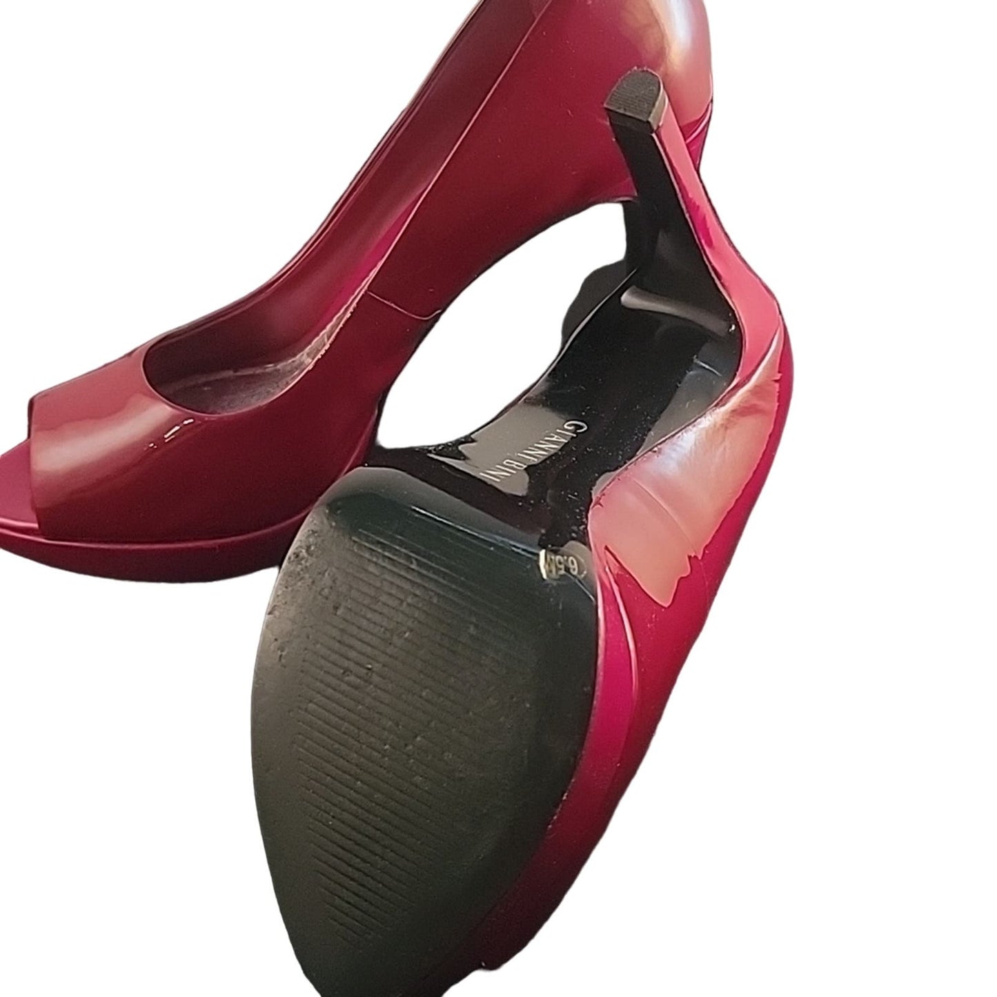 GIANNI BINI | Red Platform Heels | sz 6.5m