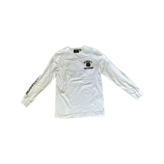 HARLEY DAVIDSON | Skull Long Sleeve Mens T-shirt | Size M