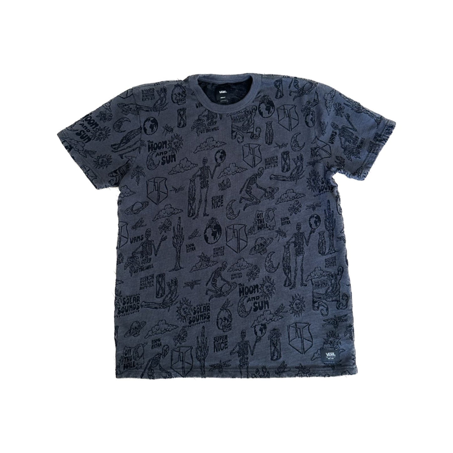 Vans Skeleton Shirt Size M