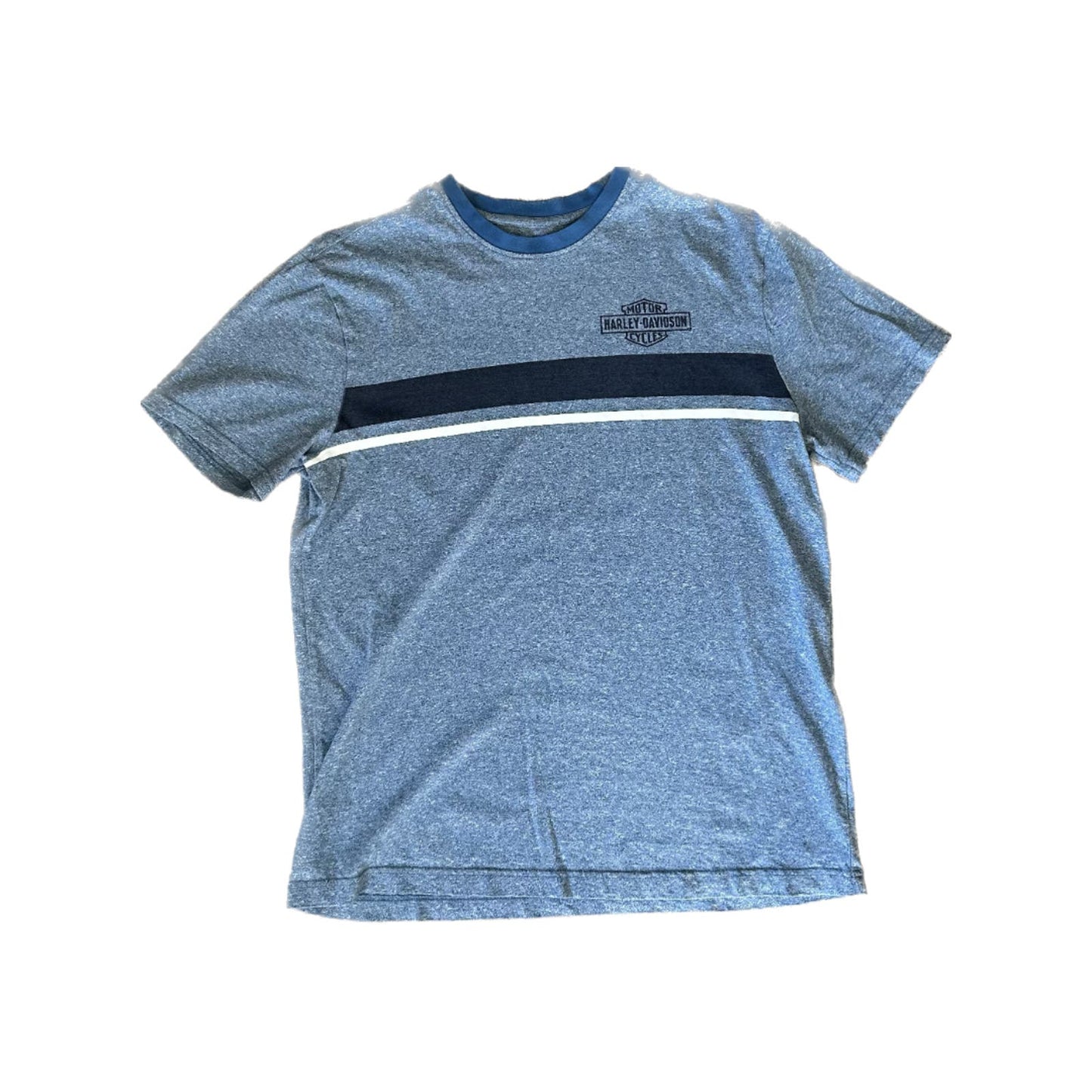 HARLEY DAVIDSON | Mens Stripe T-shirt | Size M